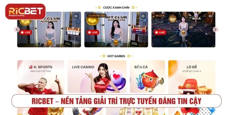 Tổng quan về thao tác đăng ký tài khoản RICBET
